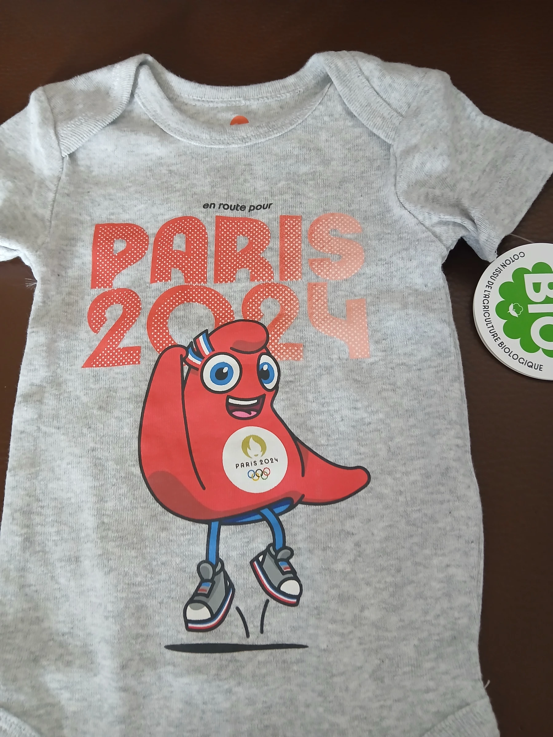 bodys de manga corta para niña Paris 2024 60 cm 3 meses – photo 2